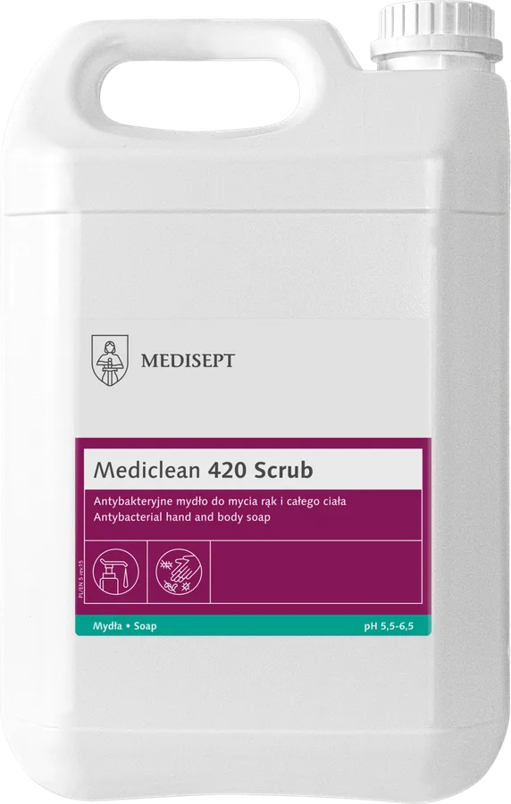 MEDISEPT MEDICLEAN MC 420 SCRUB Mydło antybakteryjne 5L