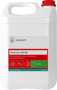 MEDICLEAN 320 WC Żel do sanitariatów