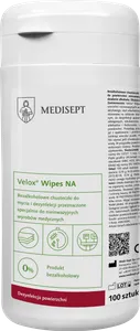 VELOX WIPES NA   Chusteczki do dezynfekcji nieinwazyjnych wyrobów medycznych bez alkoholu