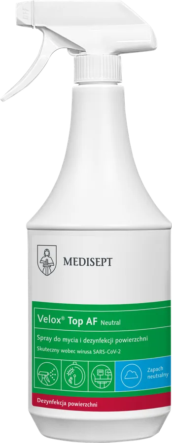 MEDISEPT VELOX TOP AF Płyn do dezynfekcji i mycia powierzchni 1L neutralny