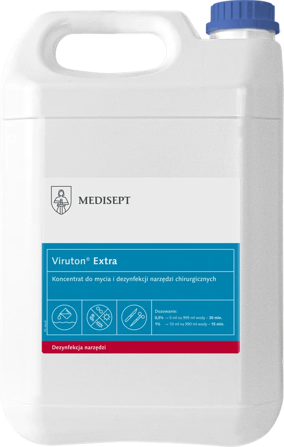 MEDISEPT VIRUTON EXTRA Koncentrat do dezynfekcji narzędzi chirurgicznych 5L