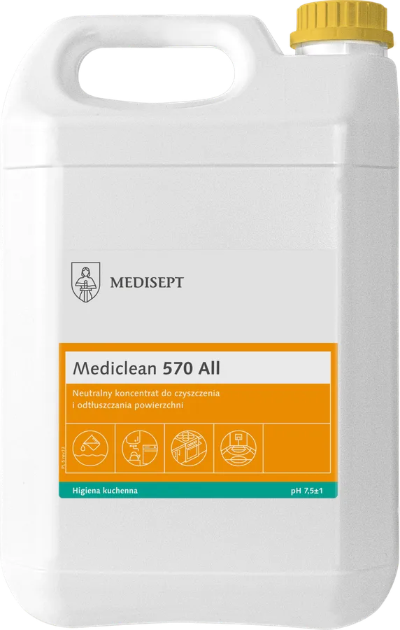 MEDISEPT MEDICLEAN MC 570 ALL Koncentrat do czyszczenia i odtłuszczania powierzchni 5L