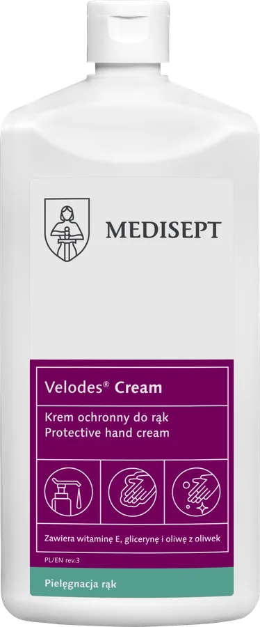 MEDISEPT VELODES Krem ochronny do rąk 500ml