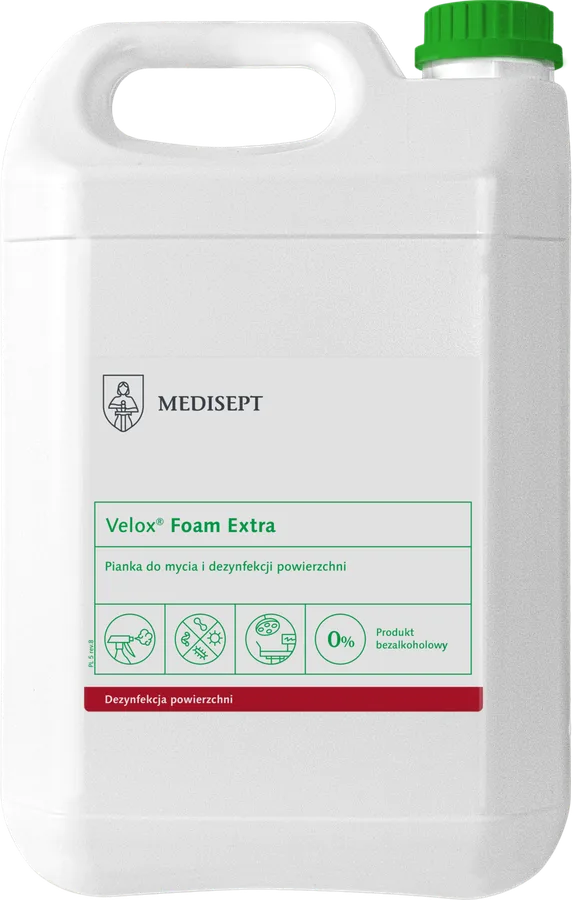 MEDISEPT VELOX FOAM EXTRA Pianka do dezynfekcji 5L