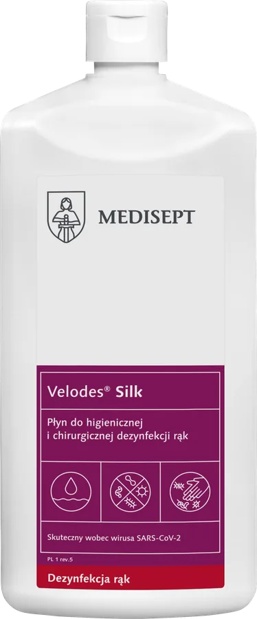 MEDISEPT VELODES SILK Płyn do chirurgicznej dezynfekcji rąk 1L