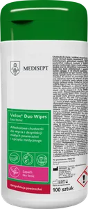 VELOX DUO WIPES   Chusteczki do dezynfekcji z alkoholem