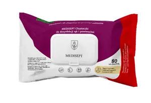 Chusteczki do dezynfekcji rąk i powierzchni